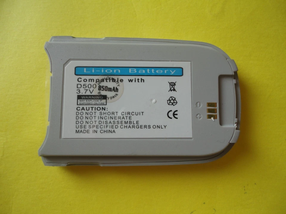 SAMSUNG BATTERIA SAMS -D500- COMPATIBILE SILVER ALTA QUALITA'