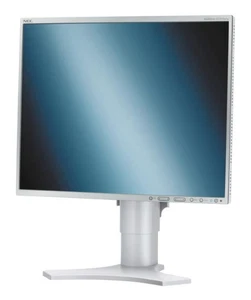 19' LCD TFT NEC MultiSync LCD1990FXp 1500:1 DVI Pivot VGA DVI-I Monitor - Bild 1 von 1