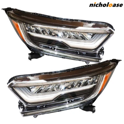 Full LED Headlight For 2017-2021 Honda CRV Touring Left Right Side Pair Headlamp Foto 1 de 4