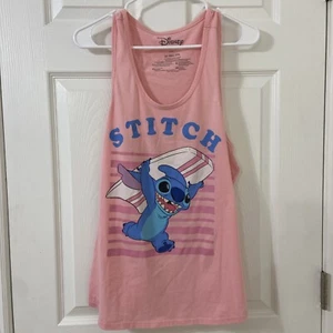 Camiseta sin mangas Disney "Stitch" rosa 2XL - Imagen 1 de 4