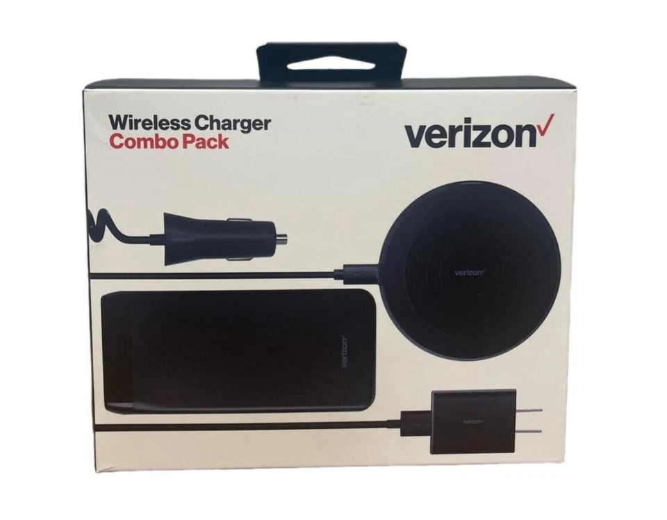 Banco de alimentación, almohadilla de carga coche y cargador de pared combo para todos los iphone 11, XR, 12, 13, 14 Foto 1 de 4