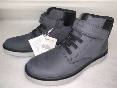 GEOX J Riddock B. WPF A- NBK SYNT Boys Shoes In size US 4 / EU 36 In Navy Boots - Image 1 of 4