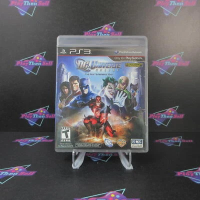 Reacondicionado DC Universe Online PS3 PlayStation 3 - Juego y Estuche Foto 1 de 4