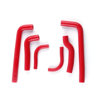 Manguera de radiador de silicona roja para gas EC200 EC250 EC300 1999-2006 Foto 1 de 4