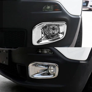 For Jeep Renegade 2015 2016 2017 Chrome Front Fog Light Lamp Cover Trim Sticker - Picture 1 of 8