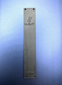 New Genuine Hublot MDM 12mm Black Rubber Single Strap 128.10.68 - Picture 1 of 3