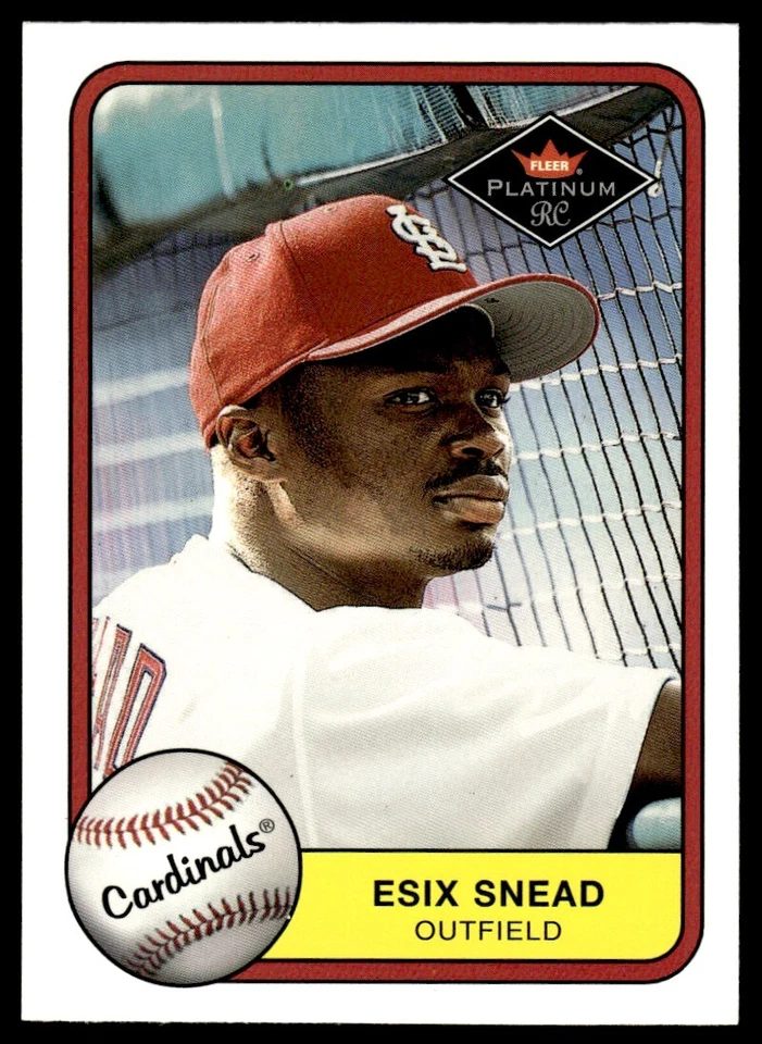 2001 Fleer Platinum Esix Snead St. Louis Cardinals #528 - Image 1 of 2