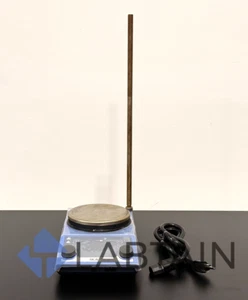IKA RET CV S001 Control VISC Digital Magnetic (1700rpm, 340°C) w/ Temp Probe - Picture 1 of 6