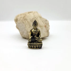 Shakyamuni Buddha Mini Tibetan Deity Statue - Picture 1 of 3