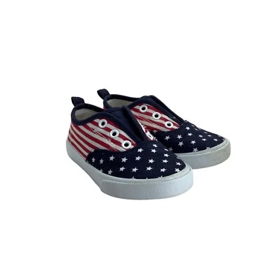 Gymboree патриотический четвертого июля Americana слайд на кроссовки обувь ребенка ясельного возраста 8 - Изображение 1 из 4