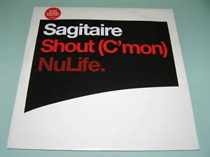 SAGITAIRE - SHOUT (C'MON) Trance 12" AIRSCAPE REMIX     - Picture 1 of 4