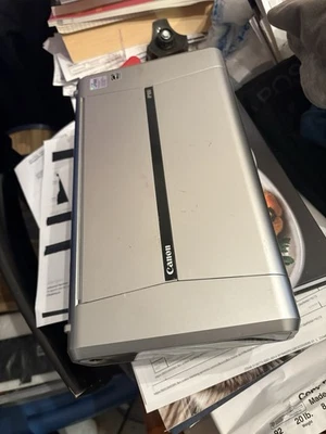 Canon iP100 Portable USB Color Inkjet Printer, Used, No Cables, Not Tested - Image 1 of 3