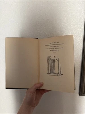 Original 1891-'2 Deathbed Edition Leaves Of Grass Walt Whitman - Image 1 of 3