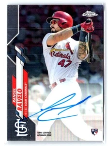 2020 Topps Chrome #RA-RR Rangel Ravelo Rookie Autographs - Picture 1 of 2