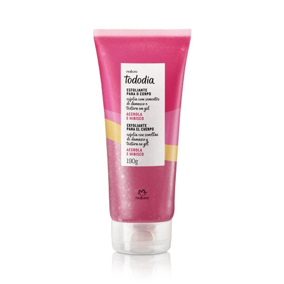 Todo Dia Acerola and Hibiscus Body Scrub 190g Natura Daily Skin Care - Image 1 of 3