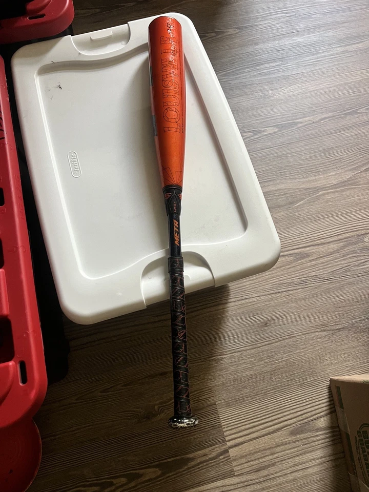 Bate de béisbol Louisville Slugger META 29"/19 oz (-10) USSSA SLMTX10S-22 usado Foto 1 de 4