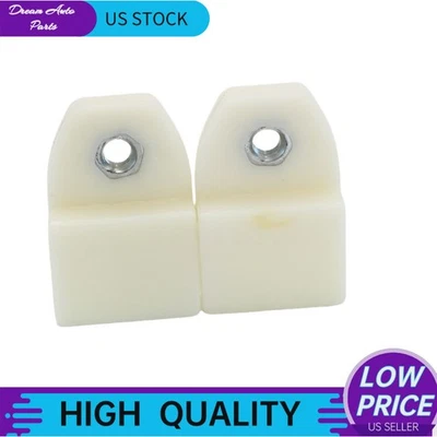 para Honda Prelude 1988-2001 2x clips de marco de canal de vidrio para puerta de ventana de plástico Foto 1 de 4