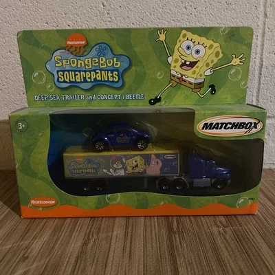 Matchbox Nickelodeon SpongeBob Squarepants Deep-Sea Trailer & Concept 1 Beetle - Image 1 of 3