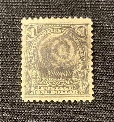 us stamps 19th century used. Scott # 311. - Image 1 of 2