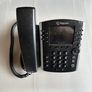 10x Nowy telefon stacjonarny Polycom VVX410 VOIP POE z słuchawką, stojak - Zdjęcie 1 z 3