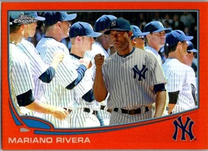 2013 Topps Chrome Orange Refractor Mariano Rivera New York Yankees #118 - Bild 1 von 2