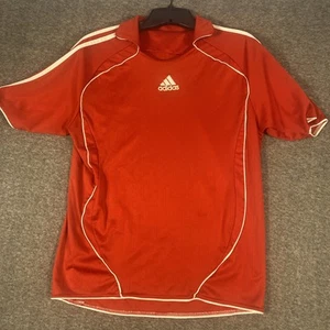 Adidas Liverpool Blank football jersey size large Color Red / White - Picture 1 of 6
