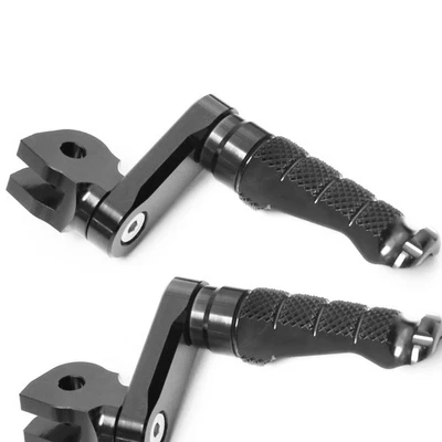 Black R-FIGHT Front 40mm Adjustable Foot Pegs For Buell S3 Thunderbolt All Year Foto 1 de 4