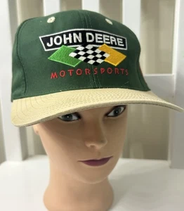 Vintage Tschad Little John Deere Motorsport Snapback Mütze Kappe 1997 Talladega Nascar - Bild 1 von 8