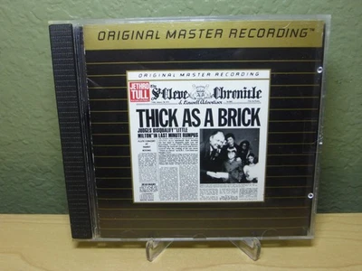 Jethro Tull Thick As A Brick Mobile Fidelity MFSL 24kt Gold CD Made in Japan OOP - Image 1 of 4