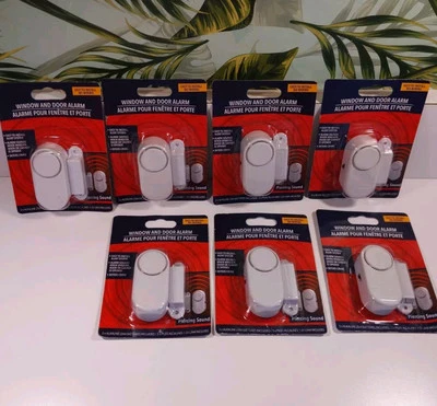 7 Pkg Window And Door Alarm, Easy To Install  - Image 1 of 4