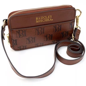 Badgley Mischka Madalyn Travel Fanny Pack - Brown - Picture 1 of 9