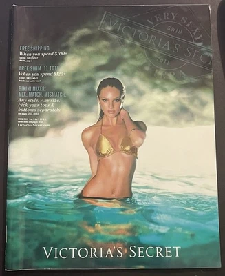 2011 VICTORIA’S SECRET VERY SEXY SWIM VOL1 CATALOG CANDICE SWANEPOEL INK ON BACK - Image 1 of 2