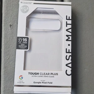 Funda Case-Mate Tough Clear Plus para Google Pixel Fold | Protección contra caídas de 16 pies Nueva en caja - Imagen 1 de 3