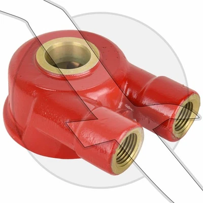 Volvo Penta 3860059 Remote Oil Filter Adapter - Image 1 of 2