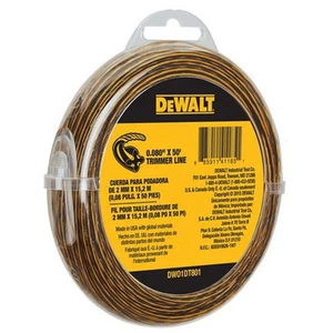 Línea de recortadora de cuerda DEWALT DWO1DT801, 50 pies por 0,080 pulgadas - Imagen 1 de 4