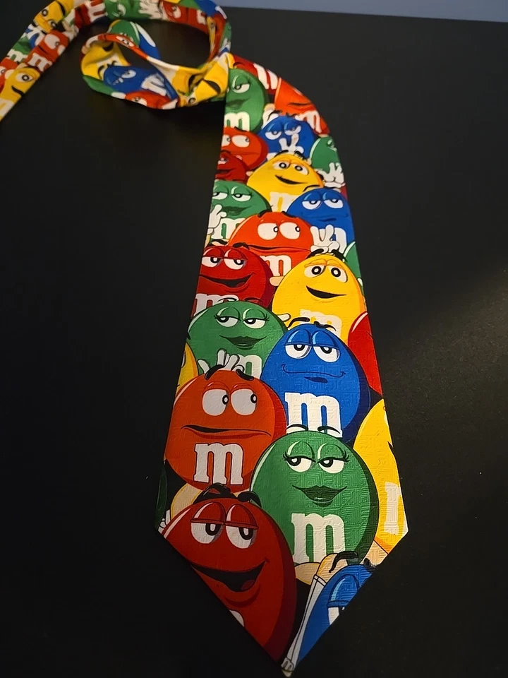 Corbata M&M’s Characters All Over de Ralph Marlin & Co. Multicolor All Over Grande Foto 1 de 1