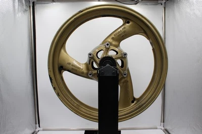 97 - 07 YAMAHA YZF-600R  OEM Front Wheel Rim *STRIGHT* - Image 1 of 4