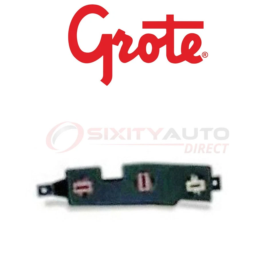 Grote Tail Light Connector Plate for 1992-1999 Chevrolet C2500 Suburban 5.7L sg - Image 1 of 4