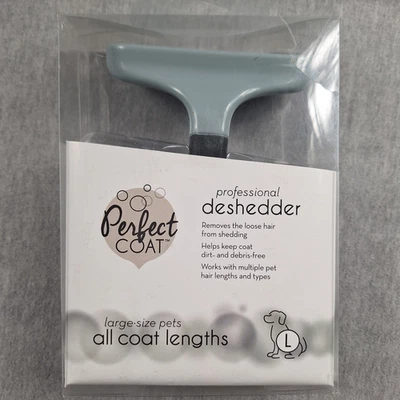 Идеальный пальто профессиональный Deshedder груминг инструмент для большого размера домашних животных/собак новый - Изображение 1 из 4