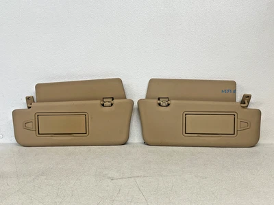 ⭐2007-2012 MERCEDES BENZ GL450 FRONT LEFT & RIGHT SUNVISOR SHADE SET OEM LOT2624 Foto 1 de 4