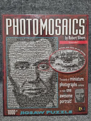 Quebra-cabeça Photomosaics 1000 peças Lincoln - Imagem 1 de 4