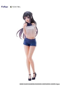 Mai Sakurajima personaggio mascalzone non sogna Senpai Tenitol PVC statua anime 31 cm - Foto 1 di 7