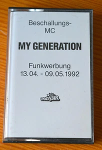 Beschallungs-MC *MY GENERATION* (Polystar) Demo Promo Werbung TV Funk Werbung - Picture 1 of 2