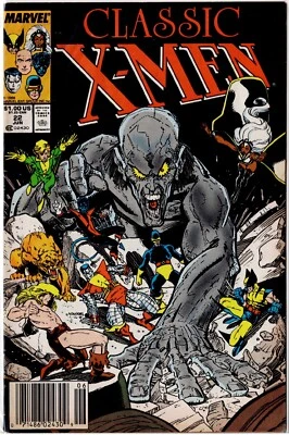 Classic X-Men #22 Marvel Jun 1988 VF NO Stock Photos Free Shipping - Image 1 of 4