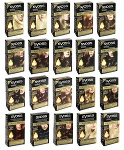 SYOSS Oleo Intense Permanent Hair Color Professional Performance AMMONIA free