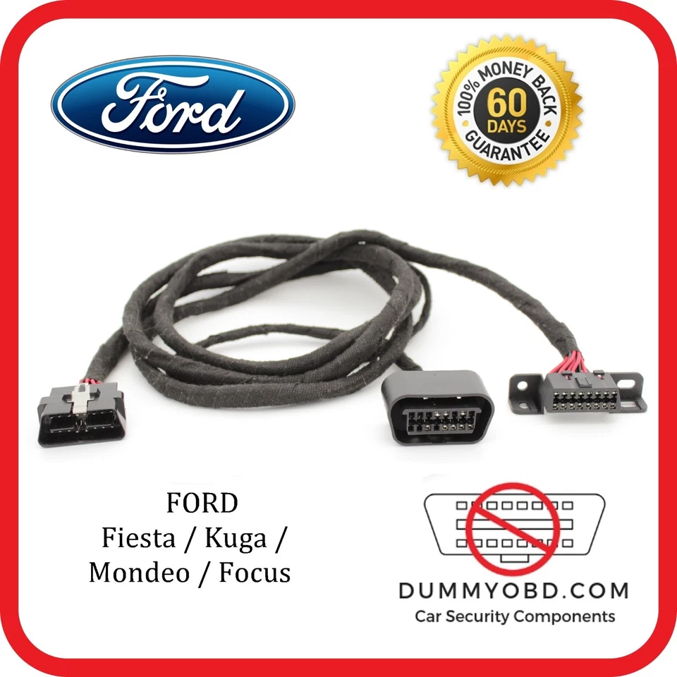 Ford Focus MK2 ST & RS dummy OBD port relocation extension OBD2 diagnostic block