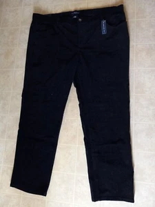 Chaps Womens Size 24W Black Slim Fit Pants NEW - Picture 1 of 4