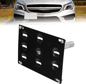 For Benz X204 GLK250 X253 GLC300 350 Front Tow Hook License Plate Bracket Mount - Bild 1 von 11