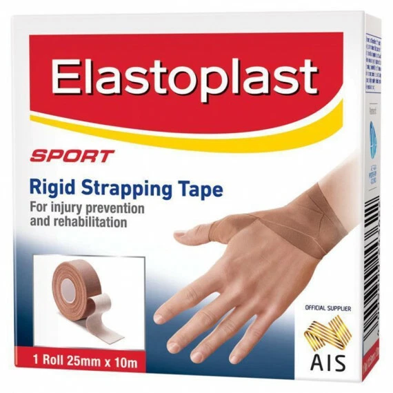 Cinta de flejar rígida deportiva Elastoplast 25 mm X 10 m bronceada Foto 1 de 1
