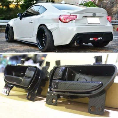 For Toyota FT86 GT86 Subaru BRZ Scion FR-S Inside Door Handle RH/LH Black Carbon Foto 1 de 4
